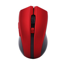 Gamingmuis met 6 knoppen en instelbare DPI, draadloze muis voor laptops en desktops, ergonomische plug-and-play draagbare optische muis met breed