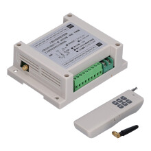 6Channel Wireless Remote Control Relay Switch, Strong Signal Penetration Up To4000Meters, AC100 265V Voltage Range, Multiple Working Modes For