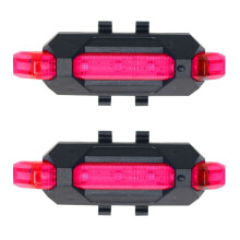 7 färger 30 lägen mini usb uppladdningsbar belysning drönare kollisionsskyddande bakljus superstarka RGB LED cykelljus fram och bak set för