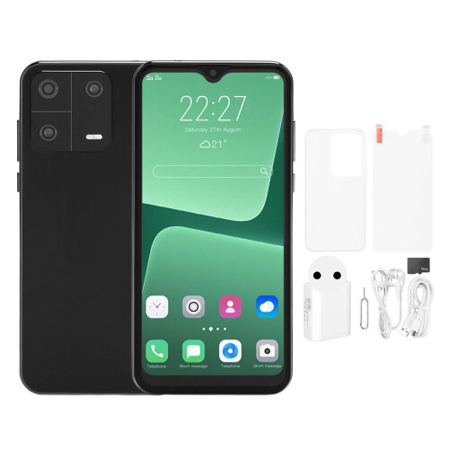 Ξεκλείδωτο τηλέφωνο Android με διπλή κάρτα SIM και οκταπύρηνο επεξεργαστή 5G, Android 14OS,