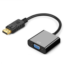 Adaptador para conversión de DisplayPort a VGA, amplia aplicación en diversos dispositivos que garantiza compatibilidad universal, función Plug