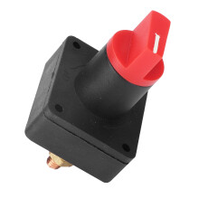 Hauptbatterie-Trennschalter, Ein/Aus-Typ, wasserdicht, robustes Design, einfache Installation, DC12V-Batterieisolator mit Auslaufschutz für Pkw und