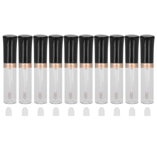 Δοχεία για lip gloss, φιλικά προς το ταξίδι, επαναγεμιζόμενα διαφανή μπουκάλια με