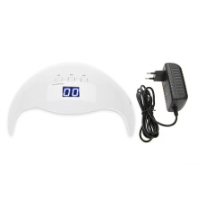 Lâmpada UV/LED para secagem de esmalte em gel com tela LCD, sensor inteligente, comprimento de onda duplo, secagem rápida e resultados de qualidade