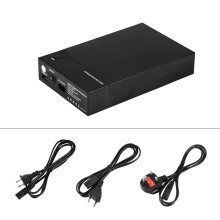 Sata Hard Drive Enclosure Usb3.0Interface Tool Free Design Hot Swapping Supported Universal Compatibility Led Indicator For Power And Activity