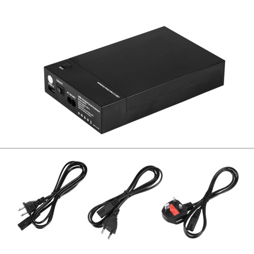 Sata Hard Drive Enclosure Usb3.0Interface Tool Free Design Hot Swapping Supported Universal Compatibility Led Indicator For Power And Activity