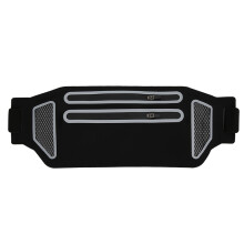 Sweatproof Running Belt Waterproof Fanny Pouch Hands Free Universal Fit No Bounce Adjustable Waist Strap Reflective Breathable Fabric Expandable