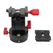 Quick Release Plate With Panoramic Head Ball Head Video Head And360Degree Rotating Support For DSLR Cameras Monopods Tripods And LED Lamps