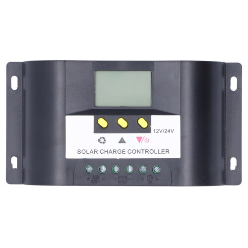 Built In Reverse Connection Protection Solar Charge Controller For AGM Gel Lithium Iron Phosphate Battery Systems Over Current Short Circuit