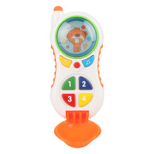 Remote Control Baby Toy for Early Learning, Featuring Sound Effects and Colorful Buttons, Promotes Pretend Play and Sensory Stimulation with