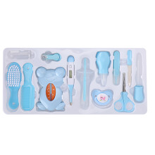 Fijne nagelvijl, babyverzorgingsset, babyveiligheidsset, antislip handvat, zacht aanvoelend, breder handvat, gebogen snijranden, BPA-vrij plastic.