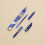 Pilot PILOT - FriXion Ball Erasable Rollerball Pen - Medium 0.7mm Tip - 3 x Black 8
