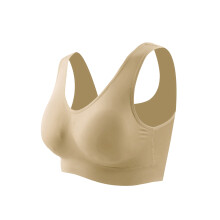 Wire-Free Cotton Bra for Women, Lightweight Comfort Bra with Wide Straps, Zero Bind Bra for Enhanced Range of Motion