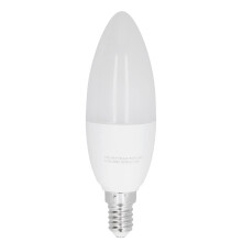 Becuri decorative cu lumânări LED, lămpi cu lumânări controlate prin aplicație pentru living, dormitor, bucătărie, becuri cu lumânări LED