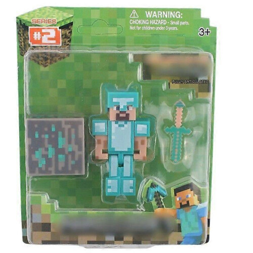 (diamond) Minecraft Iron Golem Set
