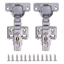 Balamale elegante ascunse pentru dulapuri fără ramă, design complet suprapus, închidere silențioasă pentru o operare delicată, aliniere