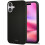 Funda de Silicona Líquida para iPhone 16 Plus - Negra 1