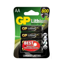 Paquete de 4 GP de litio AA de 1,5 V