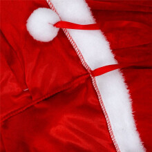 Christmas Cloak Hooded Gown Christmas Cosplay Dress Cape Winter Warm Cape Christmas Decor Christmas Costume 60cm