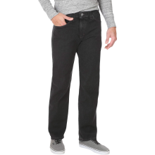 Pantalones Vaqueros de Hombre Corte Recto Regular Fit Lavados Modernos Negros Talla 29 — vaqueros hombre stretch