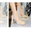 Women's Strap Block Heel Bow Square Toe Sandals 1