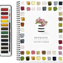 (E) Emily Lex Studio Watercolor Set Cartoon Watercolor Sketchbook Gift