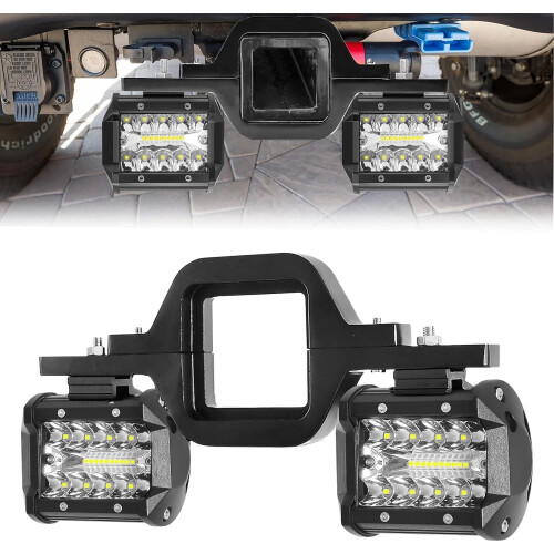 Trailer Hook Light Bracket for Jeep Wrangler - Off-Road 2