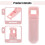 Supvox draagbare wimperkruller (roze plastic) 5-pack 8