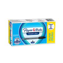 Paper Mate Flexgrip Ultra Ballpoint Pens | Medium Point (1.0mm) | Handwriting Pe