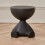 Small Round Side Table with Storage, Modern Compact Nightstand Compatible with Indoor Spaces 1