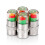 Tire Valve Cap Tool Set 4 pcs High Quality Display with 1