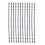 U-Shaped Jigsaw Mini Hand Saws Spiral Blades 12 Pcs 45 5