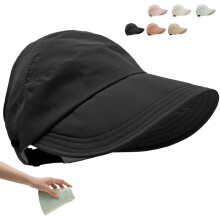 Hadexperienced Sun Hat, Hadexperienced Sun Hat Women, Wide Brim Hollow Top Visors,Summer Suns Hats