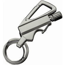 Keychain Lighter – Permanent Match, Multitool (Bottle Opener), Lightweight & Waterproof, Reusable Outdoor Lighter for Men