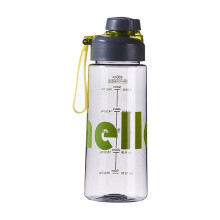 BPA-Free Tritan Infuser Water Bottle with Built-In Fruit/Tea Infuser, Leak-Proof Lid, Portable Handle – Black
