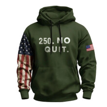 250th American of USA, 2026 1776 Long Sleeve Hoodies 250 Birthday American
