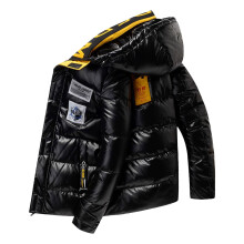 Winter Coats for Men Men's Fashionable Padded Jacket Autumn and Winter Padded Jacket with Down Parka Jacket Men