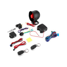 Car Alarm Security System with Bluetooth App and 2 Remotes