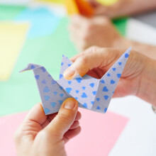 Glitter Origami Paper for Crafts Projects Handmade Shiny Folding Paper with Vibrant Colors Multi