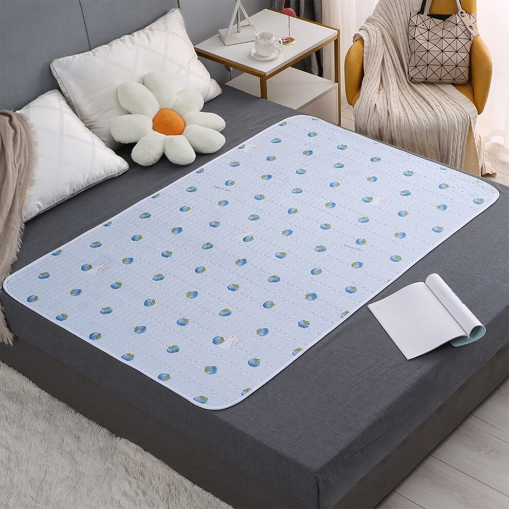 Waterproof Washable Bed Pad 150x100 cm for Incontinence, Menstrual & Bedwetting â Home/Hospital/Nursing Care