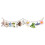 Stuffed Animal Storage Hammock Corner with 20 Metal Clips 1