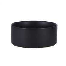 Ceramic Cat Bowl Cat Food Bowl Dog Bowl Dog Bowl Drinking Water Bowl Double Bowl Protecting Cervical Spine Black Pet Bowl