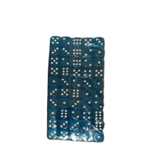 Barra Dísle Dísle Cárta Fichille 14mm le Dath Aicrileach Trédhearcach Dísle Criathar Crystal 100pcs