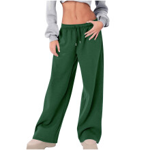 Wide Leg Sweatpant for Womens High Waist Loose Workout Gym Casual Activewear Athletic Pocket Pants