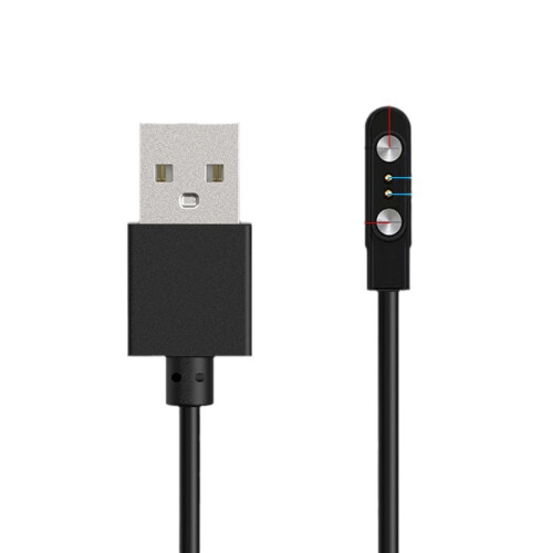 Καλώδιο φόρτισης Universal Smart Watch, βελόνα 4P2P, 2 καλώδια, καλώδιο δεδομένων 4 καλωδίων /