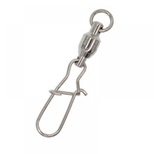 Grote roestvrijstalen connector met acht ringen, lager, draaibare verbinding, versterkte pen, accessoires voor visgerei.