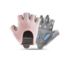 Sporthandschoenen voor dames, geschikt voor yoga, fitness en andere oefeningen. Antislip, schokabsorberend, halfvingerig, slijtvast, ademend en