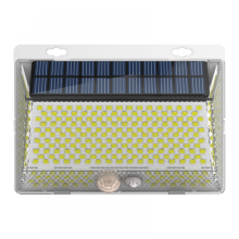 Solar courtyard outdoor LED wall lamp household outdoor waterproof magnetic remote control four-side luminous induction wall lamp