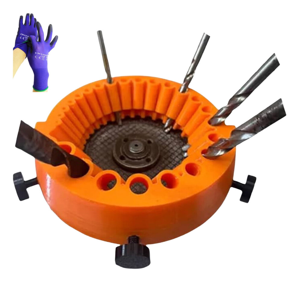 Drill Bit Sharpener For 2Â13Mm Bits, Angle Grinder Attachment Â Compatible With Standard Grinders 9558633102420