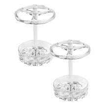 2/1pcs Plastic Toothbrush Holder Stand, Toothbrush Organizers Holder Stand for Bathroom, for Bathroom, Vanity Countertops, Guest